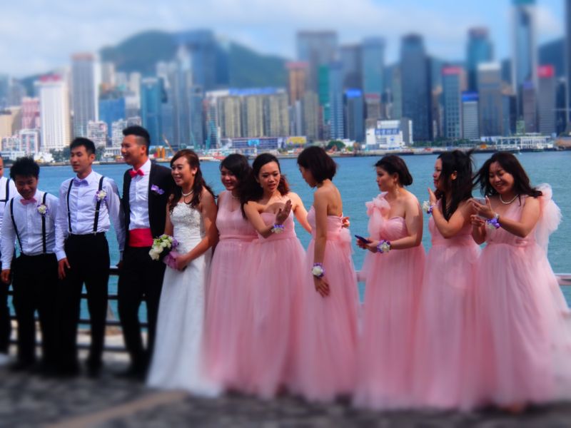 >Невесты Гонконга. Фото Лимарева В.Н.