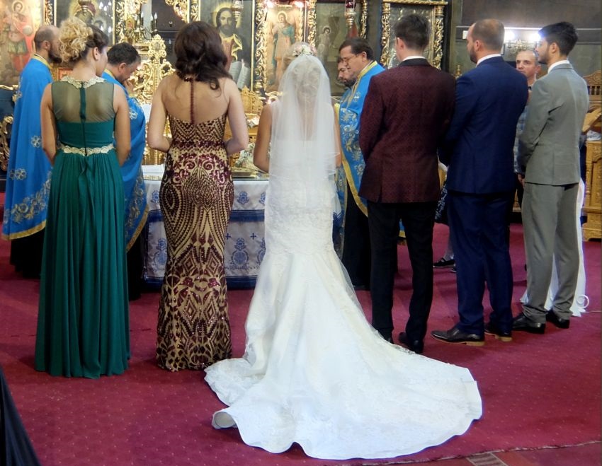 >Венчание в Румынии. Фото Лимарева В.Н.