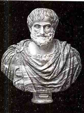 Аристотель - древнегреческий мыслитель (386-322 гг. до н.э.). Римская копия с греческого оригинала 3 век до н.э.